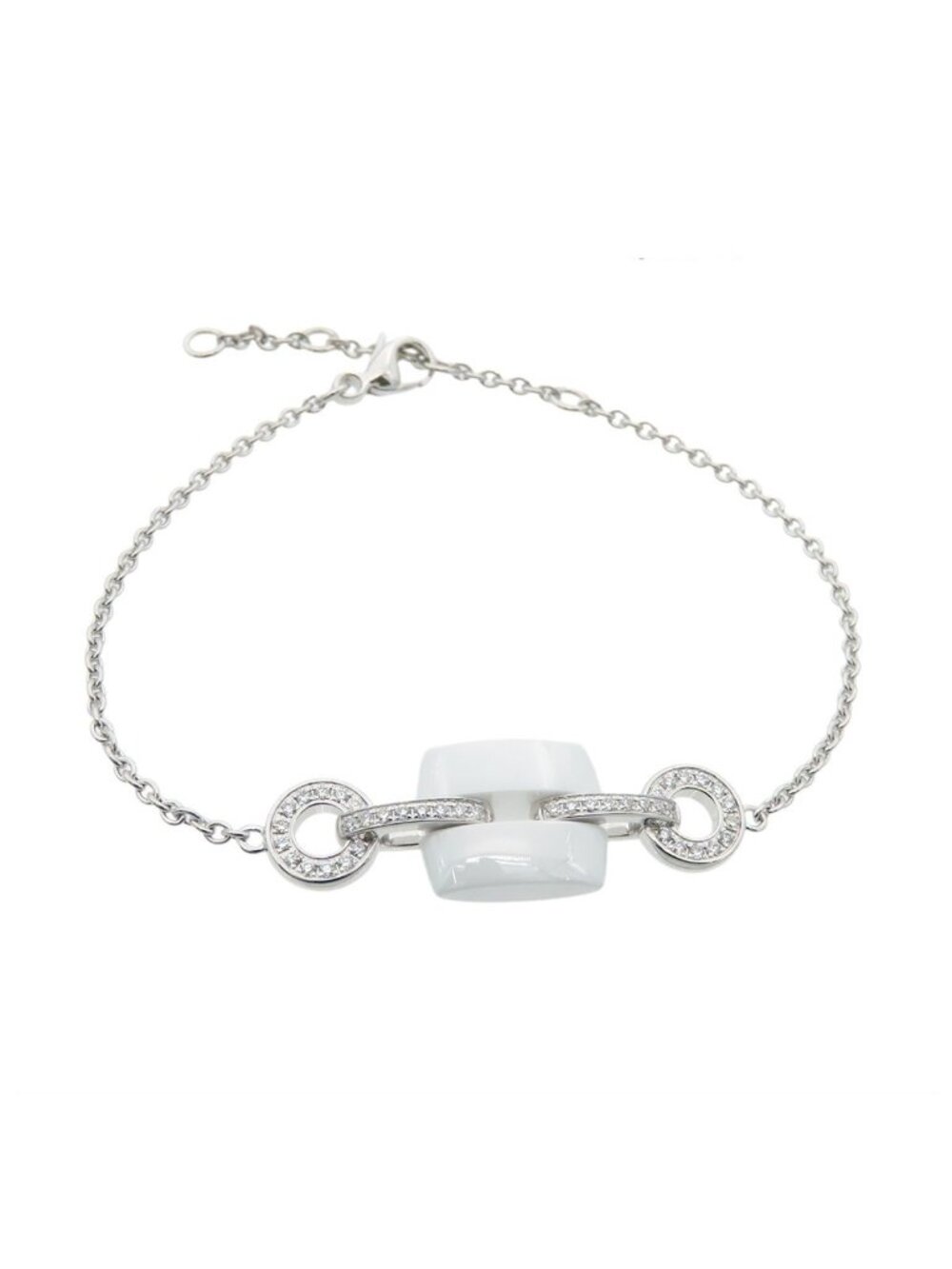 Chanel Ultra Bracelet White Gold 18K Diamond Ceramic